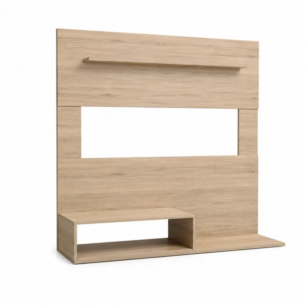 Panel TV z MDF w kolorze Dębu 120x160 cm