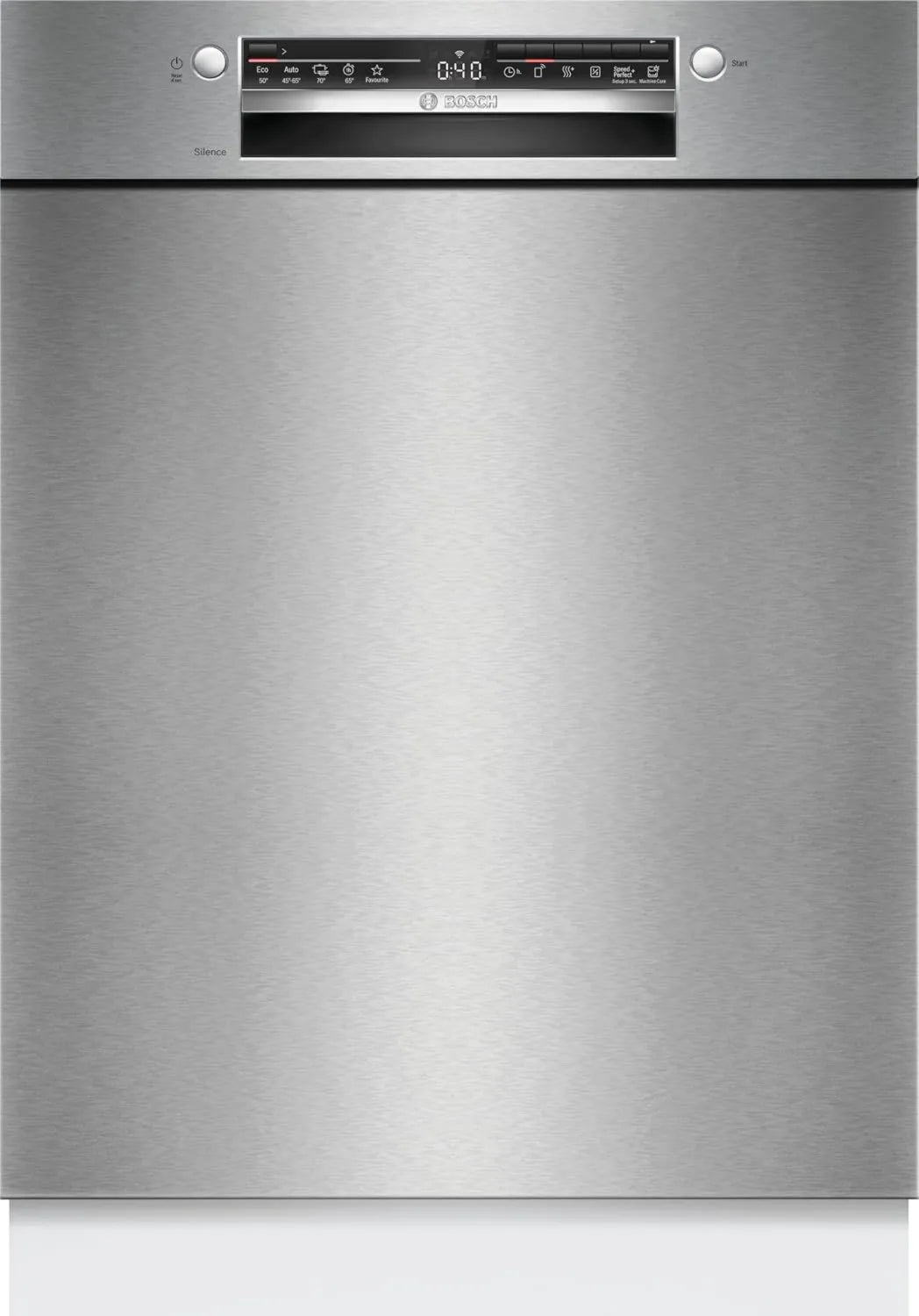 Bosch zmywarka, SMU2HTS08E, 60 cm, higiena, Home Connect, aquaStop, do zabudowy, ciche, higieniczne poziom dla Eco 50°C i 70°C intensywny