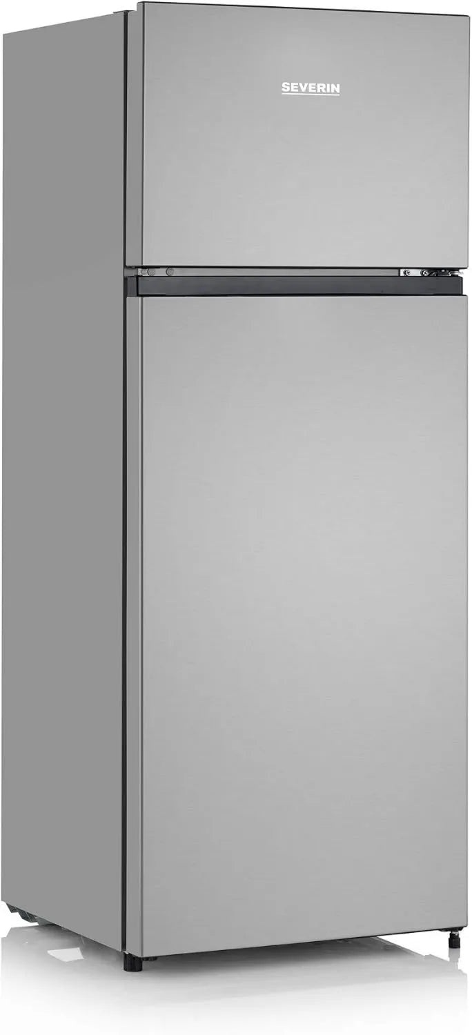 Severin minilodówka, Zamrażarka, 206 l, klasa energetyczna E, stojąco-zamrażarka, szarość, DT 8761, długość 55 cm