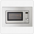 PKM, kuchenka mikrofalowa, 20 l, 800 W, MW800.8- 20 G- EB, do zabudowy, grill MW800.8-20 G-EB