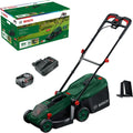 Bosch ROTAK18V-34 kosiarka, 34 cm, 65 mm, zasilanie akumulatorowe, Kosiarka akumulatorowa, szerokość cięcia: 34 cm, wysokość cięcia: 25