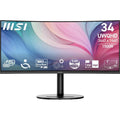MSI monitor komputerowy, Dalle VA 3440x1440, Modern MD342CQP Curved profesjonalny Screen 34 'UWQHD, 120 Hz, 1ms MD342CQP 1500R, DisplayPort, Curvature 1500R, VESA kompatybilny