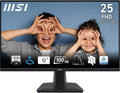 MSI monitor komputerowy, Dalle IPS 1920x1080, Pro profesjonalny wyświetlacz 24.5 'FHD, 100 Hz, 1ms MP252, DisplayPort, VESA, HDMI, Adaptive- Sync