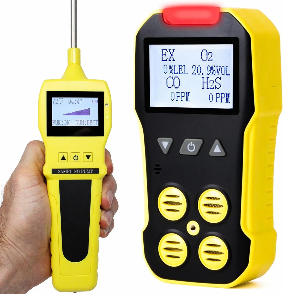 FORENSICS DETECTORS FD, Detektor H2S, pompa, USB, 4 detektor gazu z pompą kryminalistyczną