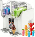 GSHSHOU, 7- in-1 Napoje, Slushie maszyna, Slushy maszyna, Ice and Sorbet maszyna, 2 l, 430 W, Duży zbiornik, Profesjonalne, 7 tryby 7-en-1