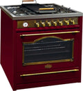 HGE 93555 płyta gazowa, 90 cm, 115 l, 4,5 kW, Kaiser Kuchenka gazowa RotEm/5, kuchenka elektryczna gazowa retro 90 cm Range Coocker