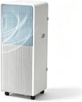 Wuufake, Klimatyzator, BS 1363, 10000 BTU, Wentylator do 50 m², gniazdo UK, 3- in-1 Chłodziarka, osuszacz, cyfrowy screen i Multi- Witesy 3 w 1