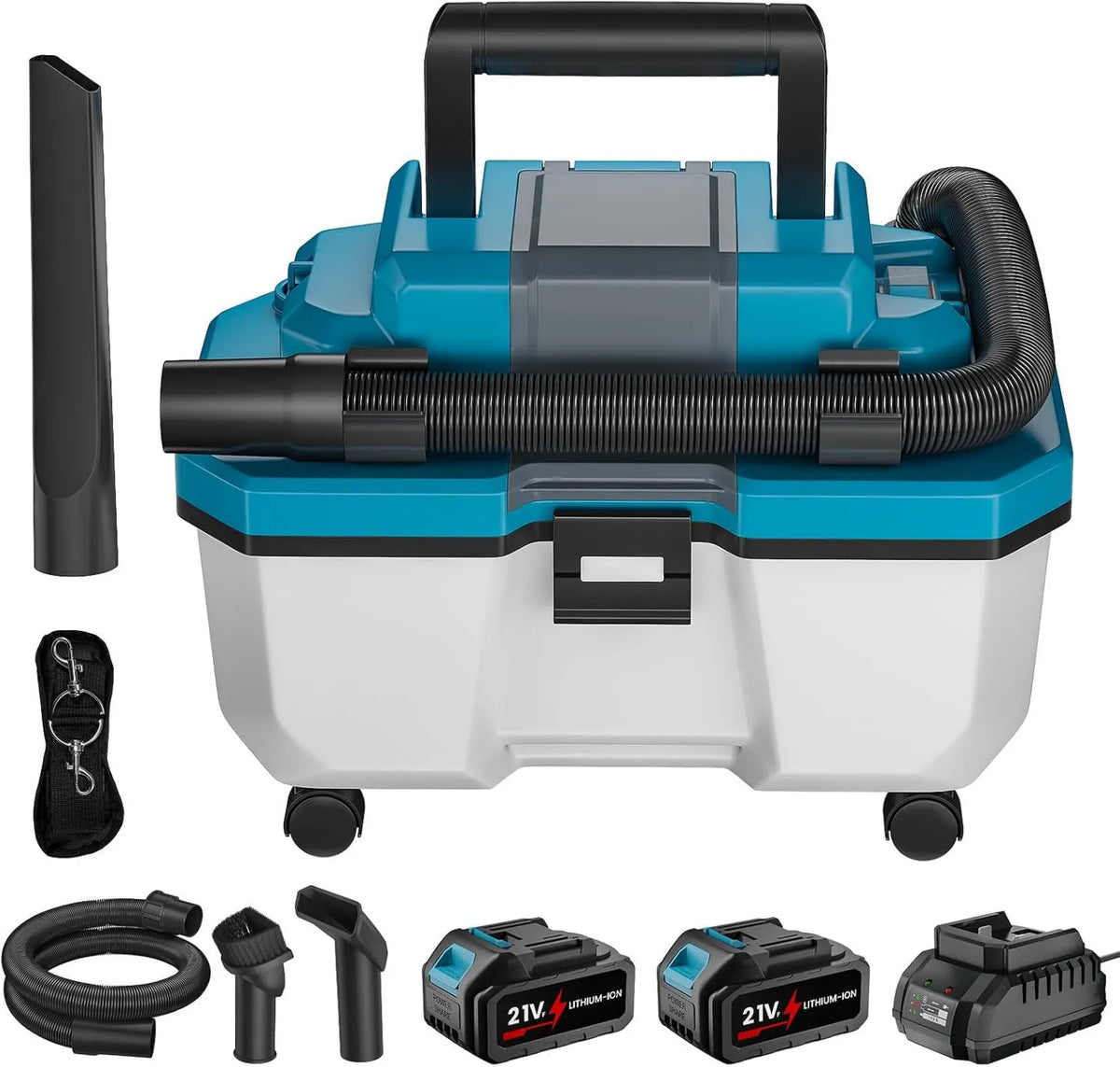Eznaobo, Makita Odkurzacz, 10 l, 18 V, przenośny, przemysłowy, 15 kpa