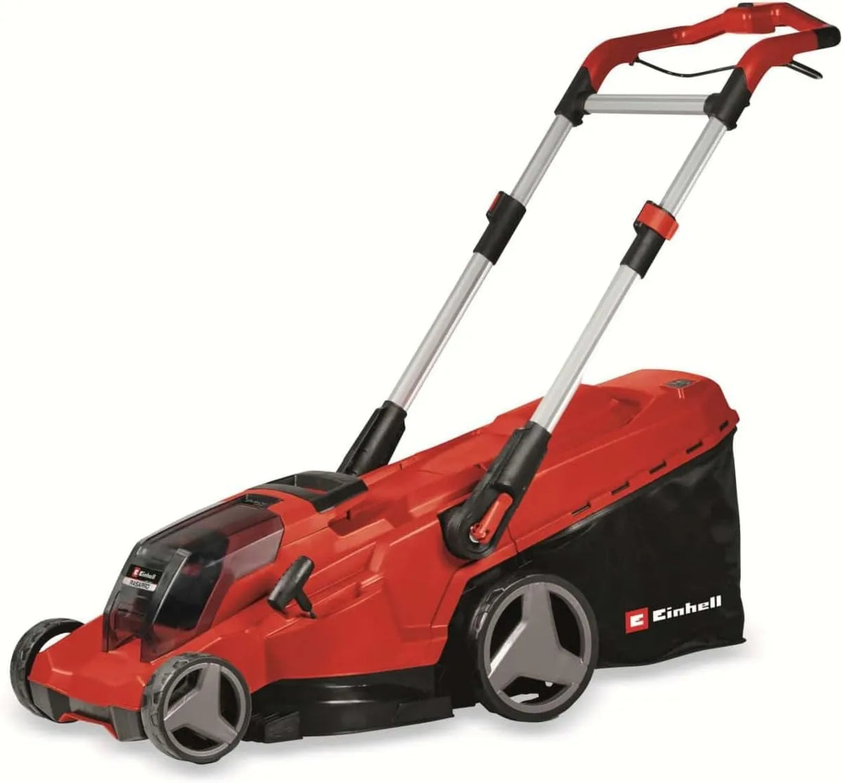 RASARRO 36/42 kosiarka, 550 m², 42 cm, zasilanie akumulatorowe, Einhell Kosiarka akumulatorowa Power X-Change, szerokość cięcia 42 cm