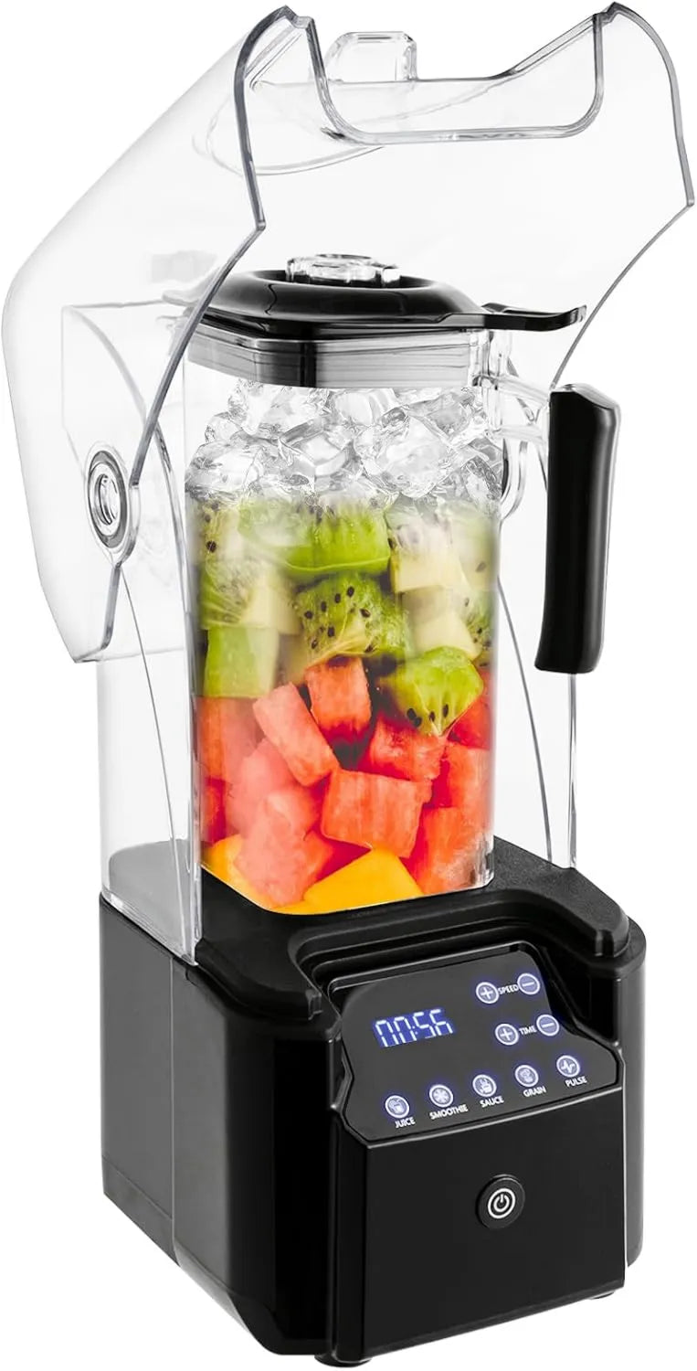 YESTAIM blender kielichowy, Mikser, 2 l, IP65, profesjonalny, czarny, elektryczny mikser