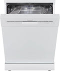 Respekta zmywarka wolnostojąca, GPSS60 W- 12 Zmywarka, 60 cm, 5 programów, 49 dB, klasa energetyczna D, bezpłatna instalacja, biały, opóźniony start, automatyczne otwarcie GSPS60 W-12