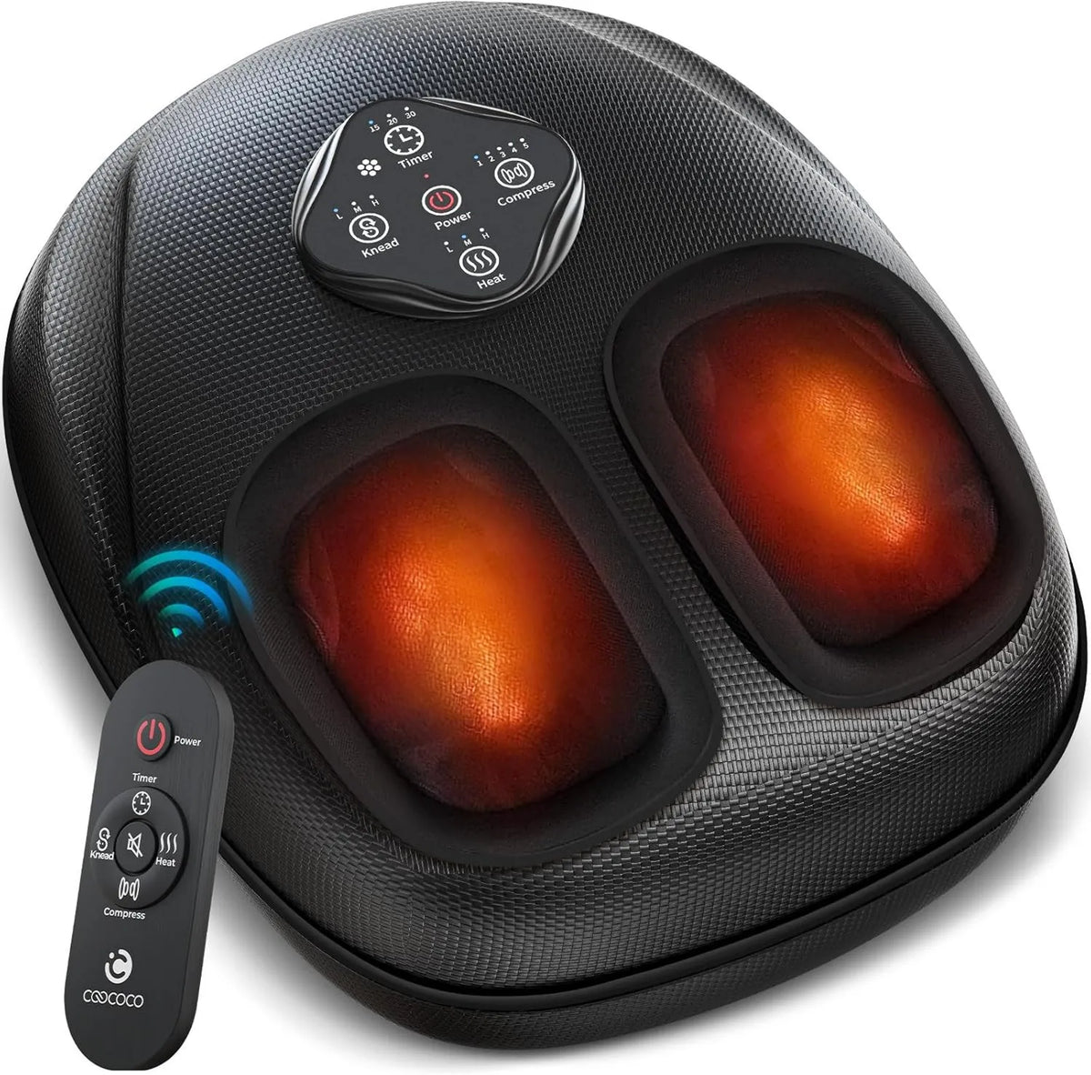 CooCoCo, Aparat fotograficzny dla kobiet, CoCoCo elektryczny Shiatsu Foot Masage 2026 z pilotem i kompresją