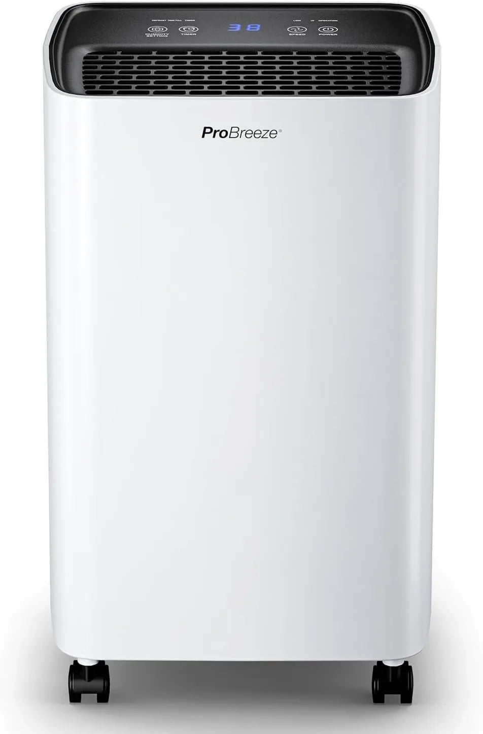 Pro Breeze osuszacz powietrza, 6 l suszarka, dzień 24h, 6 l, przenośny, czasomierz, tłumik, powietrza osuszacz 6 l, Czarny nawilżacz, Absorber