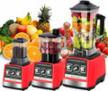 Eznaobo blender kielichowy, Mikser, 2, 5 l, 1500 W, 15 prędkości, bez BPA-, 1, 0