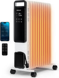 Pro Breeze grzejnik elektryczny, Elektryczny grzejnik 24H, 2500 W, licznik, termostat, Via App sterowanie