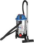 Dedra, Odkurzacz, 30 l, 1600 W, moc ssania 21 kPa, moc 3200 l / min, 30 l taca kolekcyjna, wąż ssący 2, 5 m