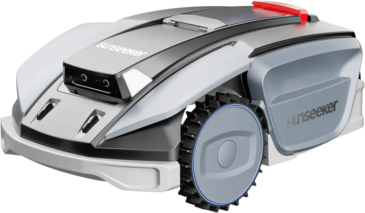 S5 kosiarka, 1600 m², Sunseeker AWD robot koszący bez kabla ograniczającego, kosiarka RTK + Vision z mapowaniem wspomaganym przez AI