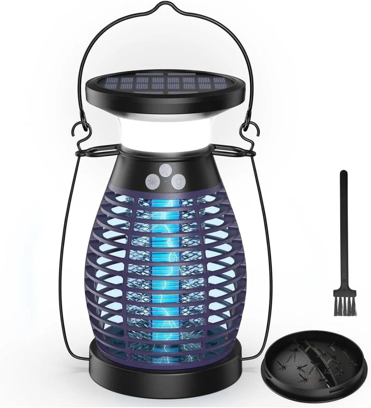 Tiptop Home, pułapka, 4200 V, IP65, grill, USB, dom, elektryczny niszczyciel słonecznych owadów