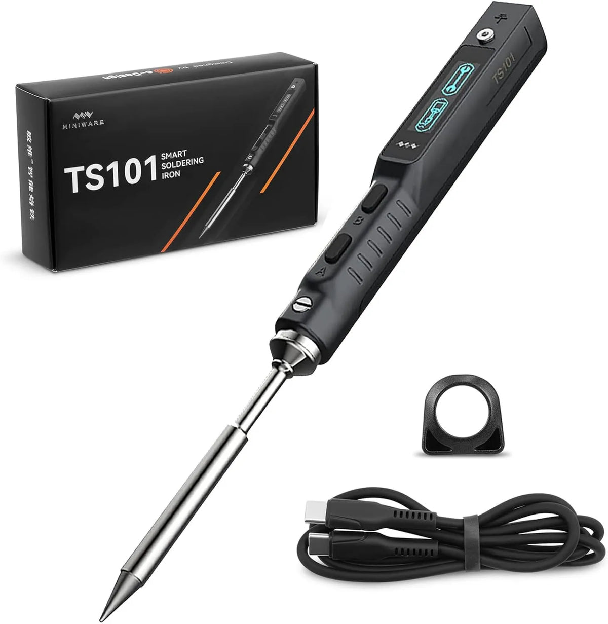 Towwoo, TS101 Kabel, Przenośny, 65 W, USB, LCD, Profesjonalne, Bezprzewodowe