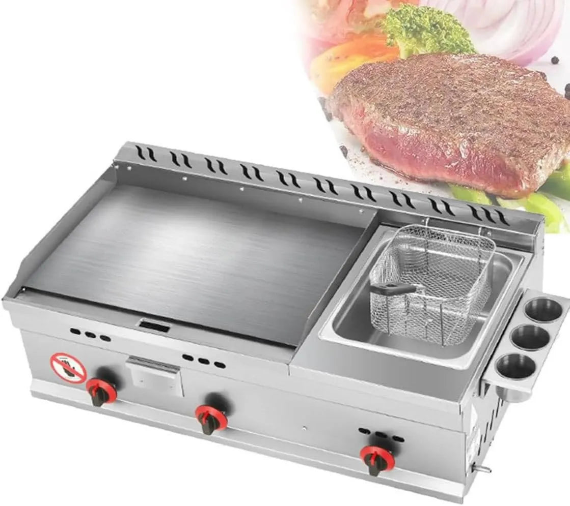 ZHPPED, Gotowanie naczynia, grill, profesjonalny, restauracja, stal nierdzewna, komercyjna płyta gazowa, Tappanyaki stal patelnia