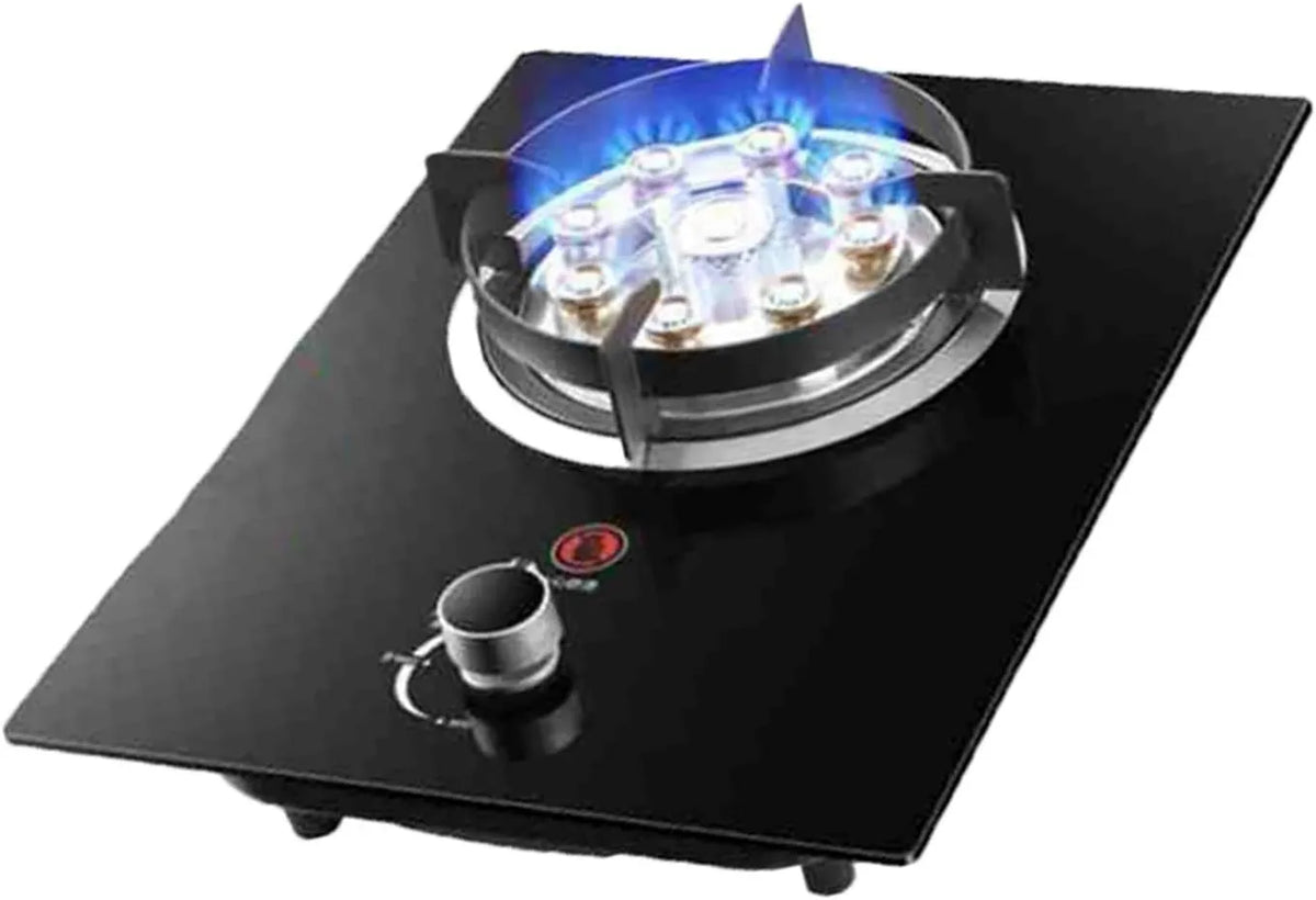Płyta gazowa, 5,2 kW, 430 Mm, Kuchenka Gazowa 430 Mm, Kuchenka Gazowa/gaz Płynny, Stojak Na Garnki Z Żeliwa Ze Szkła Hartowanego