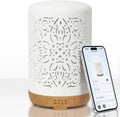 Earnest Living, Zwilżacz, dyfuzor, 250 ML, Wi-Fi, aplikacja, do olejków eterycznych Dyfuzor ceramiczny 250 ML av