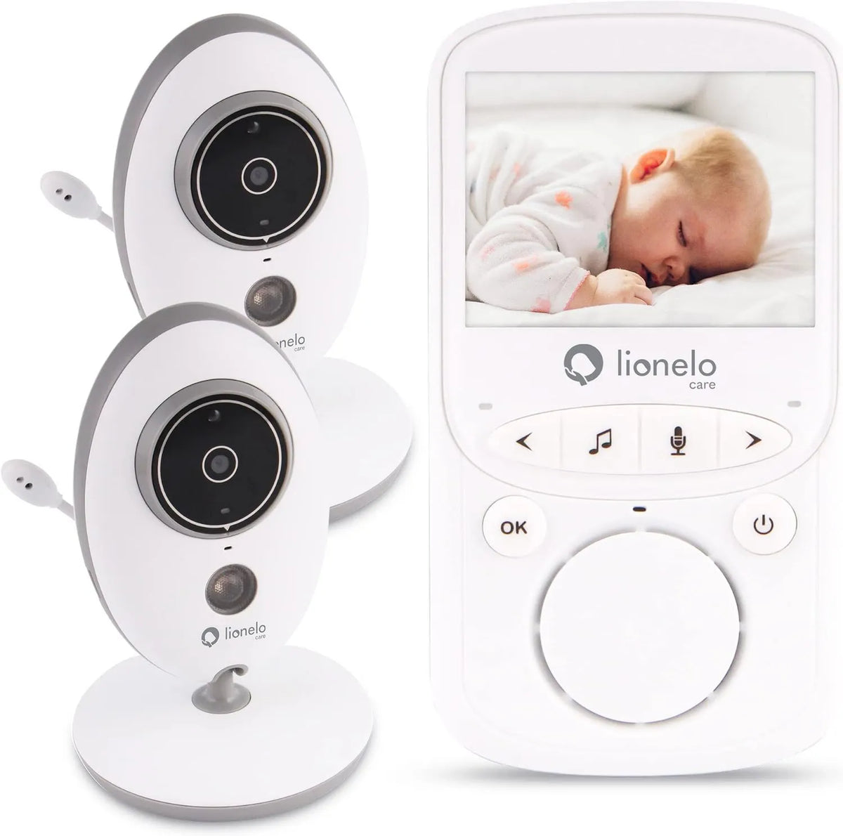 lionelo, Babyphone, monitor wideo dla dzieci, Wi-Fi, Babyline 5
