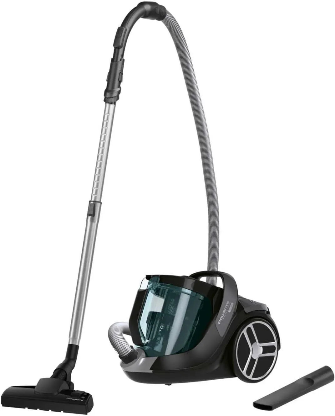 Rowenta odkurzacz tradycyjny, RO7212EA Odkurzacz, 2, 5 l, 550 W, duży zbiornik, tłumik, Silence Force RO721