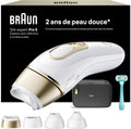 Braun depilator IPL, PL5431 Biały i złoty, Epilator Lumiere Pulsee Silk · ekspert Pro 5