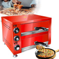 XSDAJSD, Piec elektryczny do pizzy, 12 cali, 2200 W, profesjonalny, stal nierdzewna