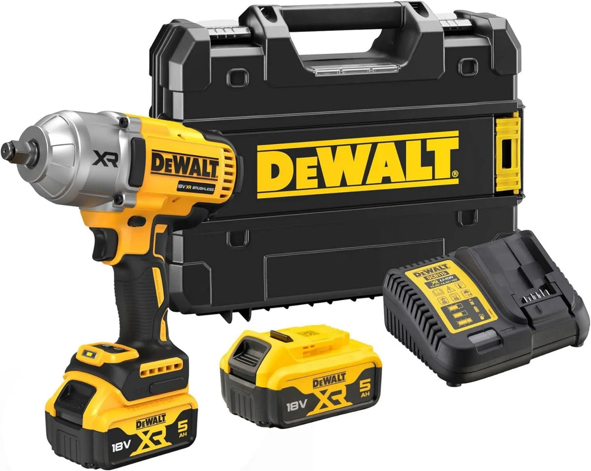 DeWalt klucz udarowy, 11 m², silnik bezszczotkowy, wysoki moment obrotowy do połączeń gwintowanych