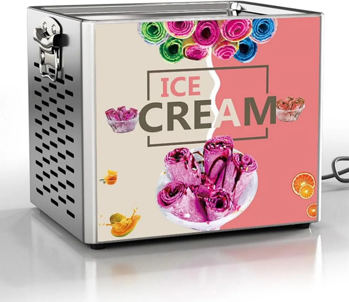 ZXSYYDS, Sorbetery maszyna, Ice maszyna i Sorbet, 330 W, dla rolowanego Ice Easy House